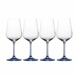 Flash Sale ⌛ Mikasa® Gianna Ombre Blue Set of 4 White Wine Glasses ✨