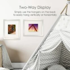 Cheapest 🥰 Mikasa® Gold Mirror 16 x 20 Floating Gallery Frame, Matted 8 x 10 🤩 -Mikasa Sales 2023 gold mirror 16 x 20 floating gallery frame matted 8 x 10 5280787 3