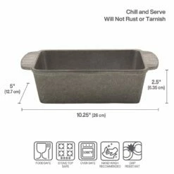 Hot Sale 💯 Wilton Armetale® Gourmet Grillware Loaf Pan 😀 -Mikasa Sales 2023 gourmet grillware loaf pan 5296628 4