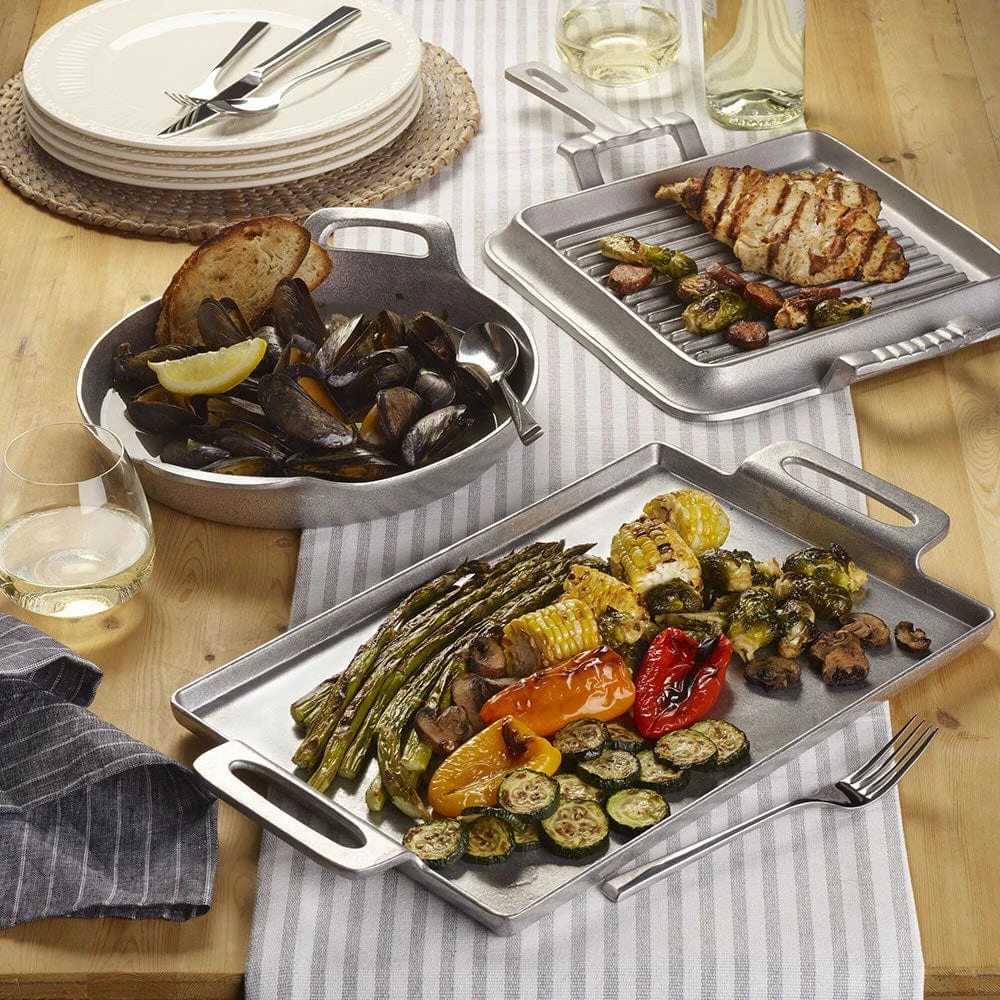 Brand new ✨ Wilton Armetale® Gourmet Grillware Square Griddle with Handles ❤️ 5 Brand new ✨ Wilton Armetale® Gourmet Grillware Square Griddle with Handles ❤️ - Image 3