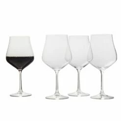 Buy 🤩 Mikasa® Grace Set of 4 Red Wine Glasses 👍