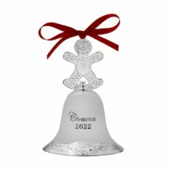 Cheap 🥰 Wallace® Grande Baroque 2022 Silver Plated Bell Ornament 28th Edition 🔥