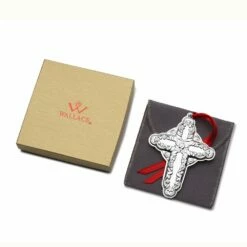 Cheapest ⭐ Wallace® Grande Baroque 2022 Sterling Cross Ornament 27th Edition ✨ -Mikasa Sales 2023 grande baroque 2022 sterling cross ornament 27th edition 5291992L 3