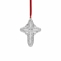 Cheapest ⭐ Wallace® Grande Baroque 2022 Sterling Cross Ornament 27th Edition ✨ -Mikasa Sales 2023 grande baroque 2022 sterling cross ornament 27th edition 5291992L 5
