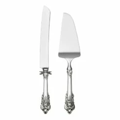 Coupon 😀 Wallace® Grande Baroque Wedding Cake Knife and Server Set 👍