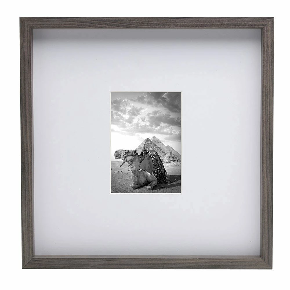 Brand new ✔️ Mikasa® Gray 16 x 16 Gallery Frame, Matted 5 x 7 😍 3 Brand new ✔️ Mikasa® Gray 16 x 16 Gallery Frame, Matted 5 x 7 😍
