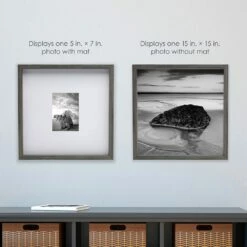 Brand new ✔️ Mikasa® Gray 16 x 16 Gallery Frame, Matted 5 x 7 😍 10 Brand new ✔️ Mikasa® Gray 16 x 16 Gallery Frame, Matted 5 x 7 😍 -Mikasa Sales 2023 gray 16 x 16 gallery frame matted 5 x 7 5208638 3