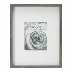Discount ❤️ Mikasa® Gray Matted Large Gallery Frame, 8 x 10 🎉