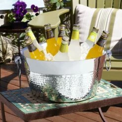 Promo ⌛ Mikasa® 🔨 Hammered and Polished Beverage Tub, 12 Quart 😍 7 Promo ⌛ Mikasa® 🔨 Hammered and Polished Beverage Tub, 12 Quart 😍 -Mikasa Sales 2023 hammered and polished beverage tub 5274989 2