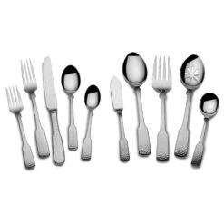 Cheapest 🛒 Towle® 🔨 Hammersmith 45 Piece Flatware Set, Service for 8 😉