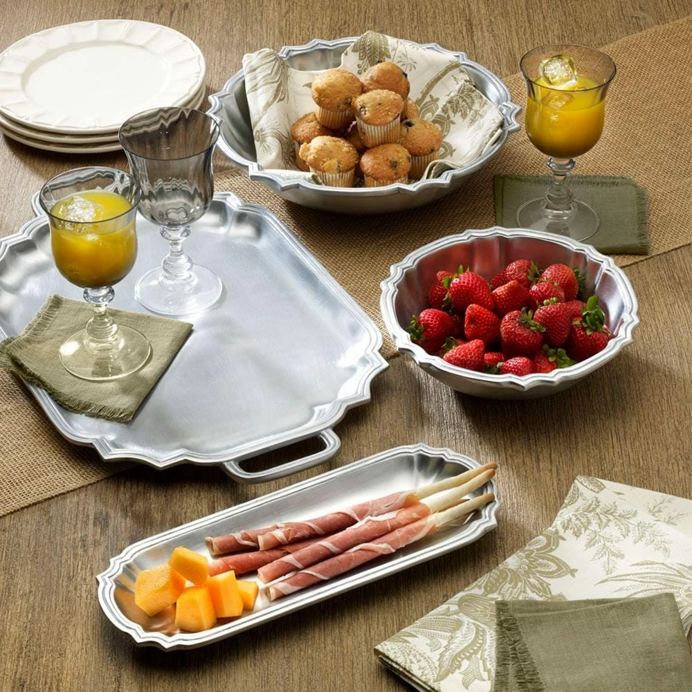 Top 10 ✔️ Wilton Armetale® Hampstead Long Narrow Tray 🔔 4 Top 10 ✔️ Wilton Armetale® Hampstead Long Narrow Tray 🔔 - Image 2