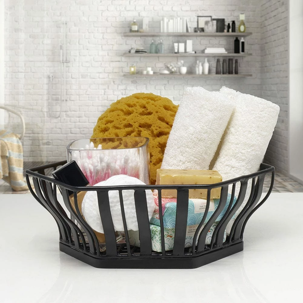 Buy 😉 Gourmet Basics® Hex Centerpiece Fruit Storage Basket 👏 4 Buy 😉 Gourmet Basics® Hex Centerpiece Fruit Storage Basket 👏 - Image 2