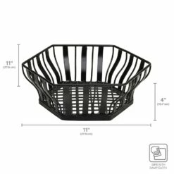 Buy 😉 Gourmet Basics® Hex Centerpiece Fruit Storage Basket 👏 11 Buy 😉 Gourmet Basics® Hex Centerpiece Fruit Storage Basket 👏 -Mikasa Sales 2023 hex centerpiece basket 5291766 5