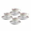 Coupon 🤩 Mikasa® Holiday Traditions Tea Cups and Saucers, Set of 4 👏 -Mikasa Sales 2023 holiday traditions tea cups and saucers set of 4 K45085823 1
