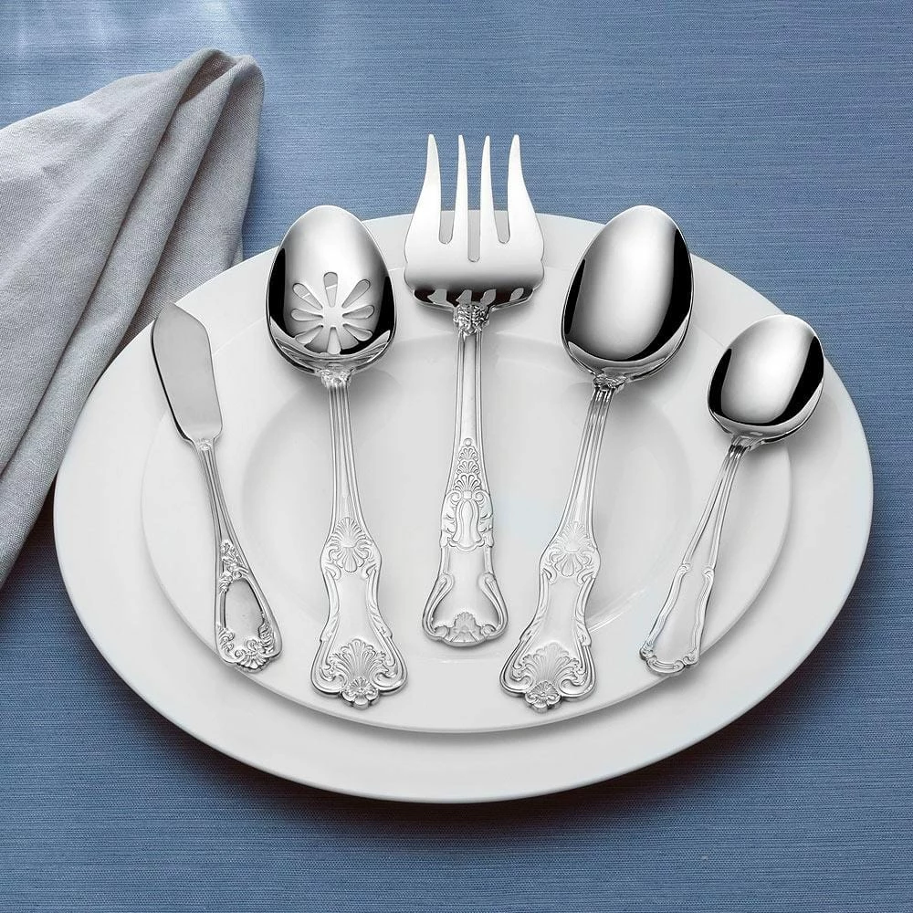 Flash Sale ⌛ Wallace® Luxe 77 Piece Flatware Set, Service for 12 💯 5 Flash Sale ⌛ Wallace® Luxe 77 Piece Flatware Set, Service for 12 💯 - Image 3