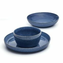 Best Pirce 😉 Mikasa® Huxley Blue 9 Piece Dinnerware Bowl Set, Service for 3 🔔 -Mikasa Sales 2023 huxley blue 9 piece dinnerware bowl set service for 3 5296553 8