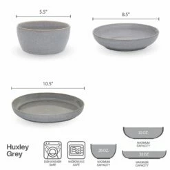 Buy 👍 Mikasa® Huxley Grey 9 Piece Dinnerware Bowl Set, Service for 3 🔥 13 Buy 👍 Mikasa® Huxley Grey 9 Piece Dinnerware Bowl Set, Service for 3 🔥 -Mikasa Sales 2023 huxley grey 9 piece dinnerware bowl set service for 3 5296555 4