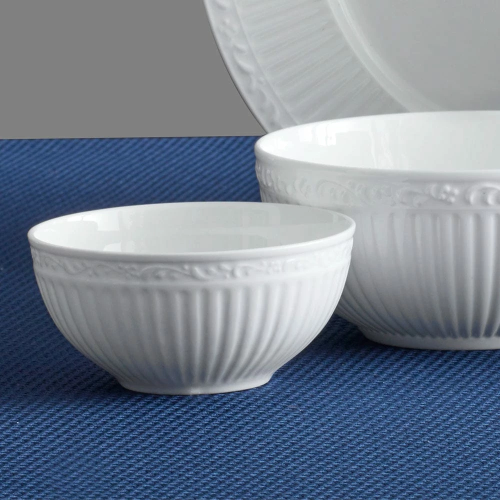 Best Sale 🔥 Mikasa® Italian Countryside White Bone China Fruit Bowl ⌛ 4 Best Sale 🔥 Mikasa® Italian Countryside White Bone China Fruit Bowl ⌛ - Image 2