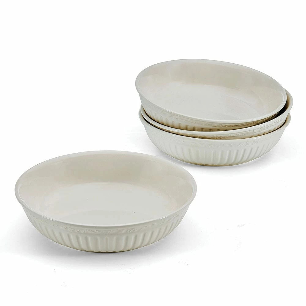 New ✔️ Mikasa® Italian Countryside® Set of 4 Individual Pasta Bowls ⭐ 3 New ✔️ Mikasa® Italian Countryside® Set of 4 Individual Pasta Bowls ⭐