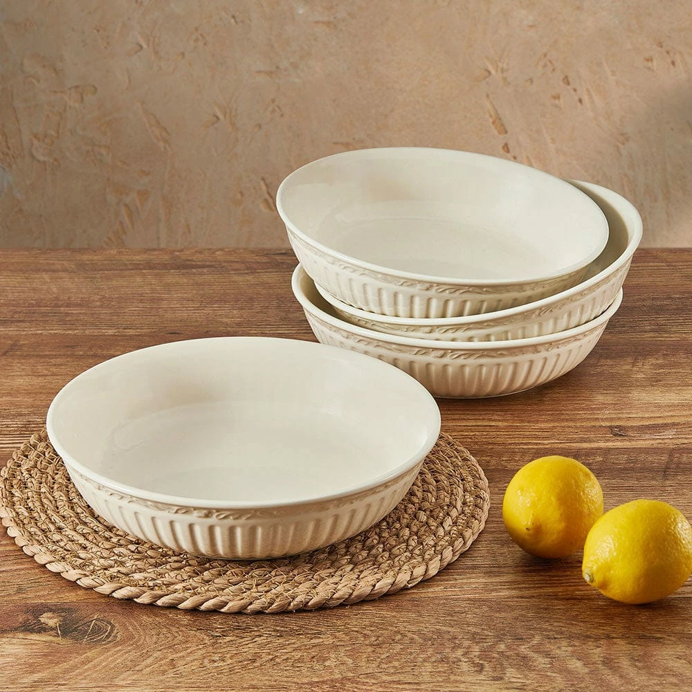 New ✔️ Mikasa® Italian Countryside® Set of 4 Individual Pasta Bowls ⭐ 5 New ✔️ Mikasa® Italian Countryside® Set of 4 Individual Pasta Bowls ⭐ - Image 3