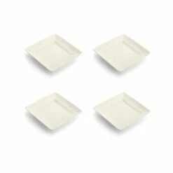Brand new 👍 Mikasa® Italian Countryside® Square Dipping Plates, Set of 4 🔔