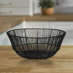 Flash Sale 🛒 Gourmet Basics® Jaxon Fruit Basket 🥰 -Mikasa Sales 2023 jaxon fruit basket 5267862 3