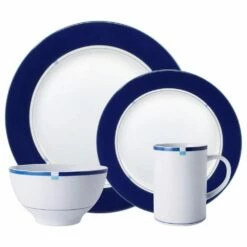 Best Pirce 🤩 Mikasa® Jet Set Blue Dinnerware Set ❤️