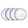 Cheap ⭐ Mikasa® Jet Set Blue Set of 4 Salad Plates 👍 -Mikasa Sales 2023 jet set blue set of 4 salad plates K45132173 1