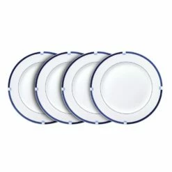 Cheap ⭐ Mikasa® Jet Set Blue Set of 4 Salad Plates 👍