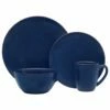 Brand new ✔️ Gourmet Basics® Juliana Blue 16 Piece Dinnerware Set, Service for 4 🔥 -Mikasa Sales 2023 juliana blue 16 piece dinnerware set service for 4 5216662 1