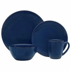 Brand new ✔️ Gourmet Basics® Juliana Blue 16 Piece Dinnerware Set, Service for 4 🔥