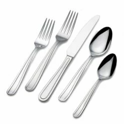 Promo ❤️ Mikasa® Kelby 20 Piece Flatware Set ❤️