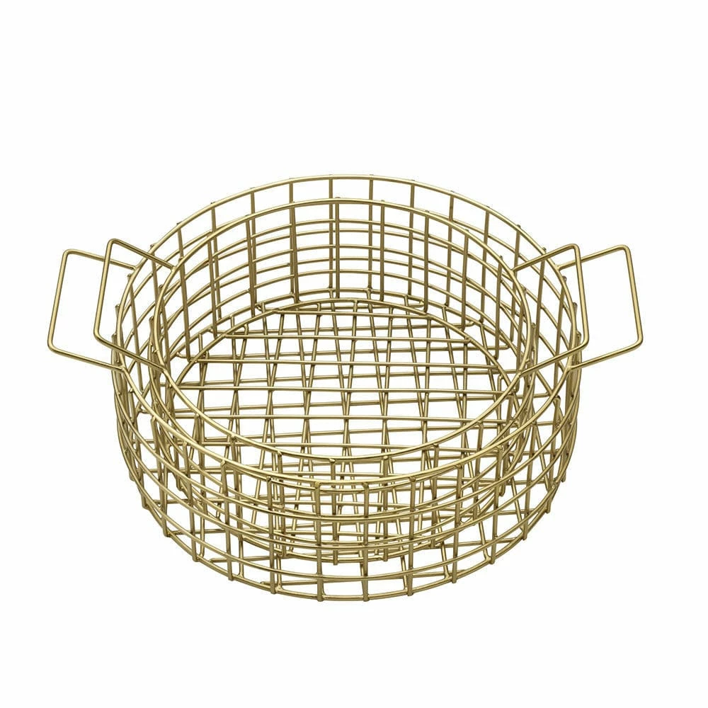 Top 10 ✨ Gourmet Basics® Kendall Set Of 2 Gold Centerpiece Baskets 😍 6 Top 10 ✨ Gourmet Basics® Kendall Set Of 2 Gold Centerpiece Baskets 😍 - Image 4