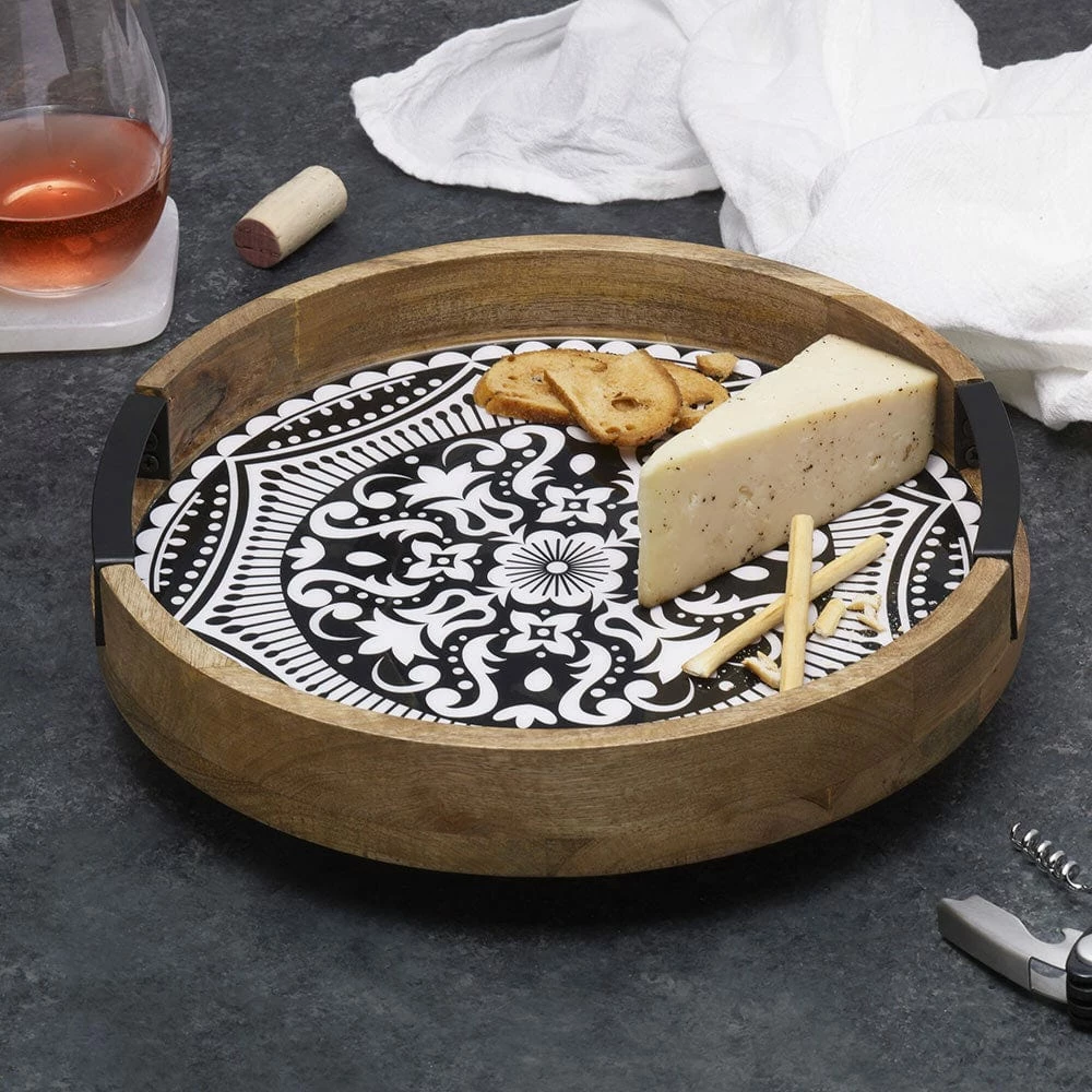 Cheap 🤩 Gourmet Basics® Kensington Black Lazy Susan 😍 5 Cheap 🤩 Gourmet Basics® Kensington Black Lazy Susan 😍 - Image 3