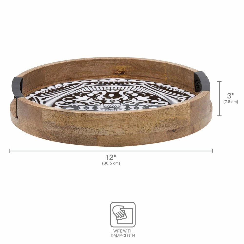 Cheap 🤩 Gourmet Basics® Kensington Black Lazy Susan 😍 6 Cheap 🤩 Gourmet Basics® Kensington Black Lazy Susan 😍 - Image 4