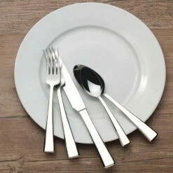 Best deal 🌟 Mikasa® Kirkland 20 Piece Flatware Set, Service for 4 ❤️ -Mikasa Sales 2023 kirkland 20 piece flatware set service for 4 5256533 4