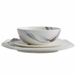 Promo 🌟 Mikasa® Kya Square 16 Piece Dinnerware Set, Service for 4 ✨ -Mikasa Sales 2023 kya square 16 piece dinnerware set service for 4 K5223389 4