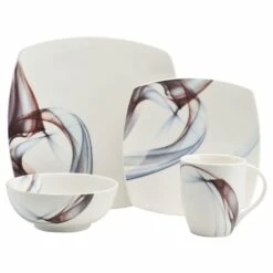 Hot Sale ✨ Mikasa® Kya Square 4 Piece Place Setting 🔥