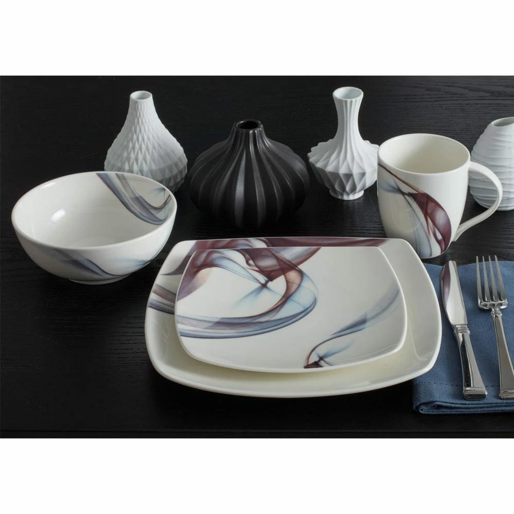 Hot Sale ✨ Mikasa® Kya Square 4 Piece Place Setting 🔥 4 Hot Sale ✨ Mikasa® Kya Square 4 Piece Place Setting 🔥 - Image 2