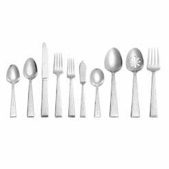 Best Sale 🔔 Mikasa® Kyler 65 Piece Flatware Set, Service for 12 🤩 -Mikasa Sales 2023 kyler 65 piece flatware set service for 12 5154353 4