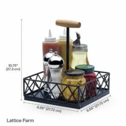 Best reviews of ✔️ Gourmet Basics® Lattice Farm Condiment Caddy 🎁 13 Best reviews of ✔️ Gourmet Basics® Lattice Farm Condiment Caddy 🎁 -Mikasa Sales 2023 lattice farm condiment caddy 5290929 6