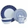 Discount 🔥 Mikasa® Lavina Cobalt 16 Piece Dinnerware Set, Service for 4 🛒