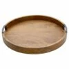 Hot Sale 😍 Gourmet Basics® Lazy Susan Mango Wood Serve Tray, 18 Inch ✨