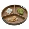 Wholesale ⌛ Gourmet Basics® Lazy Susan Mango Wood Serve Tray with Removable Dividers, 18 Inch 🛒 -Mikasa Sales 2023 lazy susan mango wood serve tray with dividers 18 inch 5276723 1