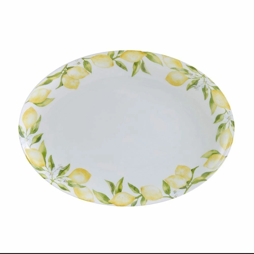 Discount 👍 Mikasa® Lemons Oval Serving Platter, 14 Inch 🤩 5 Discount 👍 Mikasa® Lemons Oval Serving Platter, 14 Inch 🤩 - Image 3
