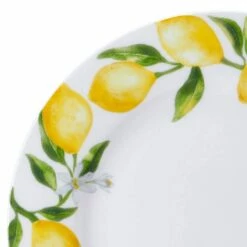 Budget 😀 Mikasa® Lemons Set of 4 Dinner Plates 😀 -Mikasa Sales 2023 lemons set of 4 dinner plates K45289435 2