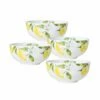 New 🥰 Mikasa® Lemons Set of 4 Fruit Bowls 🤩 -Mikasa Sales 2023 lemons set of 4 fruit bowls K45289434 1