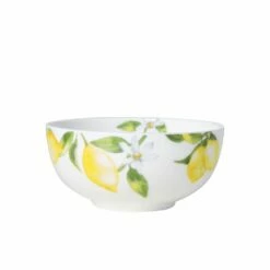 New 🥰 Mikasa® Lemons Set of 4 Fruit Bowls 🤩 -Mikasa Sales 2023 lemons set of 4 fruit bowls K45289434 3