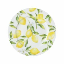 Budget ⭐ Mikasa® Lemons Set of 4 Salad Plates ❤️ -Mikasa Sales 2023 lemons set of 4 salad plates K45289430 4