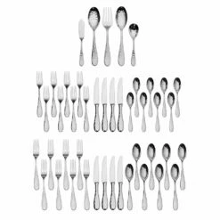 Top 10 🌟 Mikasa® Lilah 45 Piece Flatware Set, Service for 8 💯 -Mikasa Sales 2023 lilah 45 piece flatware set service for 8 5212627 4